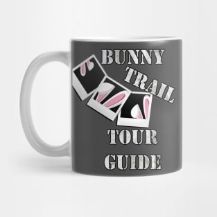 Easter Bunny Trail Tour Guide Easily Confused Cute for Teacher Gifts Mug